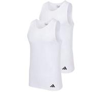 adidas 2P Active Flex Cotton Ergonomic Tank Top Weiß Baumwolle XX-Large Herren