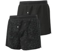 adidas 2P Active Woven Boxer Schwarz Baumwolle Medium Herren