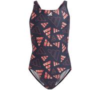 adidas Kinder Badeanzug AOP BARS SUIT G LEGINK/BRIRED 128