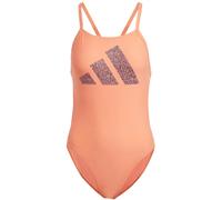 Adidas 3 Bar Logo Print Badeanzug Damen Badeanzug, 38