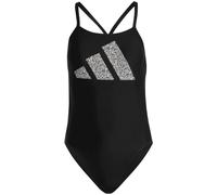 Badeanzug mit Logo-Print Damen adidas 3 Bar Schwarz 46