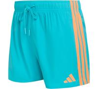 adidas 3-Streifen 3" Badeshorts Herren KA4907 - lucid cyan/lucid orange 3XL