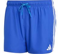 Adidas Herren Badeshorts 3S BLD SH 3IN 3‑Streifen 3‑Inch 100% Polyester Semi Lucid Blau/Weiß XL