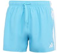 adidas Men's 3-Streifen 3-Inch Badeshorts Lucid Cyan/White 2XL