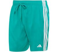 Adidas 3 Stripes Swim Shorts 8 Inch Herren Badehose, grün S