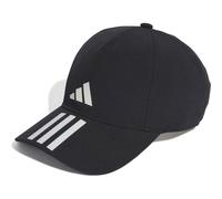 Adidas 3-Streifen Aeroready Running Training Baseball Kappe Cap, schwarz OSFW