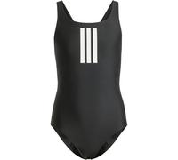 Adidas Girl's 3-Stripes Swimsuit Kids, Black/White, 13-14 Years