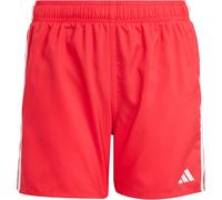 adidas 3-Streifen Badeshorts Jungen JX5038 - pure ruby/white 140