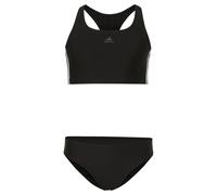 adidas Mädchen 3-Streifen Bikini-set, Black/White, 116
