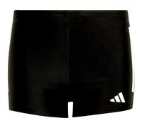 adidas 3-Streifen Boxer Badeshorts Jungen JN6546 - black/white 164
