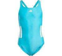 Adidas 3 Stripes C Back Swimsuit Blau 13-14 Years Mädchen
