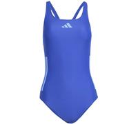 Badeanzug ADIDAS PERFORMANCE "3S BLD SWIMSUIT", Damen, Gr. 48, N-Gr, semi lucid blau, blau fusion, Obermaterial: 78% Polyamid, 22% Elasthan, sportlich, Badeanzüge (47109234-48) semi lucid blau, blau f