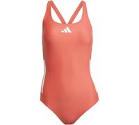 Adidas 3 Stripes C-back Swimsuit Rot 36 Frau