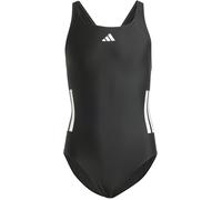 adidas 3-Streifen C-Back Kids Badeanzug - Black/White, 140