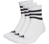 Adidas 3-Streifen Cushioned Sportswear Mid-Cut 3er-Pack Socken, weiß XXL