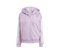 adidas 3-Streifen Kapuzenjacke Damen - flieder - Größe S Größe:S