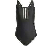 adidas Rubber Graphic 3 Streifen Damen Badeanzug pechschwarz/weiß - 40