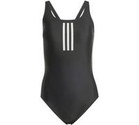 Adidas 3-Streifen Rubber Graphic Damen Badeanzug, schwarz 36