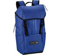 adidas 3-STREIFEN RUCKSACK, MIT KLAPPE Blau, Damen, Größe: one size, Material: Polyester,Synthetik