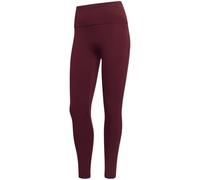 adidas 3 Stripes Studio All Me 7/8 X-Over Leggings Women Leggings M weinrot