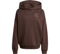adidas 3-Streifen Studio Fleece Hoodie Damen KT0880 - aurora coffee S