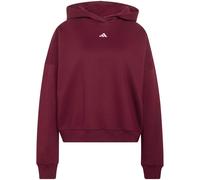 adidas 3-Streifen Studio Hoodie Damen HZ0855 - maroon XS