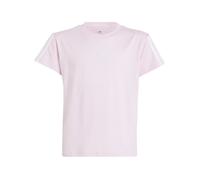 adidas 3-Streifen T-Shirt Kinder - rosa - Größe 140 Größe:140