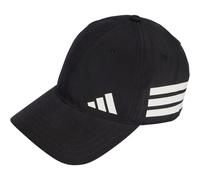 adidas Unisex 3 Stripes Training Essentials Cap, Black/White, M-L
