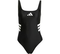 adidas 3-Streifen U-Back Badeanzug Damen JH3391 - black/white 38