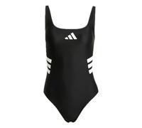 adidas 3-Streifen U-back Badeanzug, Farbe Schwarz, Größe XL