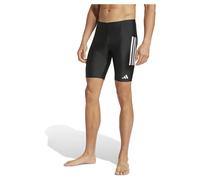 Adidas Jammer Badehose JN6537 – 3‑Streifen 8" – Schwarz/Weiß – Herren S