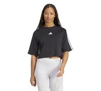 adidas 3 Stripes Crop Women t-Shirt Größe XS