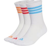 Adidas 3-Stripes Cushioned Sportswear Crew Socks 3er-Pack Socken, weiß M
