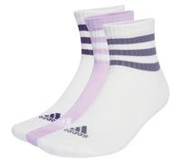 adidas Sportswear Socken mit Logo-Stitching Modell 'Mid' im 3er-Pack in Flieder, Größe 39-42