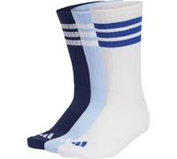adidas 3-Stripes Essentials Crew 3-Pack Socken 46 - 48 Blau