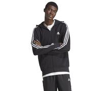 adidas 3 Stripes Full Zip M - Kapuzenpullover - Herren M Black/White