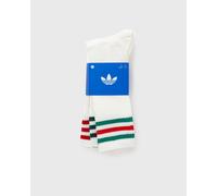 Sportsocken ADIDAS ORIGINALS "3S HIGH CR S 3P", Herren, Gr. M, sanftes weiß, sanftes weiß, sanftes weiß, Obermaterial: 51% Baumwolle, 46% Polyester, 2% Elasthan, 1% Polyamid, Socken Sportsocken, für v