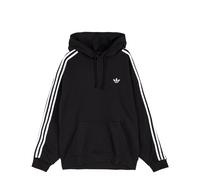 Kapuzensweatshirt ADIDAS ORIGINALS "3S HOODY", Herren, Gr. XXL, schwarz, Obermaterial: 70% Baumwolle, 30% Polyester, angesetztes Bündchen, Sweatshirts (21029138-XXL) schwarz