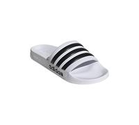 adidas 3 Stripes light Adilette Badelatschen Slides (white, EU Schuhgrößensystem, Erwachsene, Numerisch, M, 40.5)
