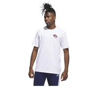 adidas 3 Stripes Lights Giftbox Graphic Short Sleeve T-Shirt XL