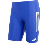 adidas Men's 3 Stripes Swim Jammers 8 INCH, semi Lucid Blue/White, 38