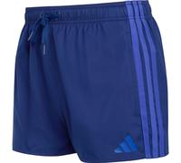 Badeshorts ADIDAS PERFORMANCE "3S BLD SH 3IN", Herren, Gr. XXL, N-Gr, dunkelblau, semi lucid blau, Gewirkt, Obermaterial: 100% Polyester, Badehosen Badeshorts (23445214-XXL) dunkelblau, semi lucid bla