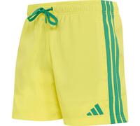 adidas 3-Stripes Swim Shorts 5-inch bright yellow-bold green (002A) S