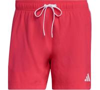 Adidas 3 Stripes Swim Shorts 5 Inch Herren Badehose, rot M