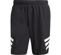 3-Streifen 8-Inch Badeshorts Black / White XS