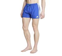 adidas 3 Stripes Swimshorts Badeshorts Badehosen (DE/NL/SE/PL, Alphanumerisch, XXL, Regular, Regular, Blue)
