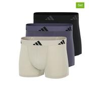 adidas 3er-Set: Boxershorts in Dunkelblau - Größe S | Herren Waesche