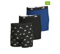 adidas 3er-Set: Boxershorts in Schwarz - Größe S | Herren Waesche