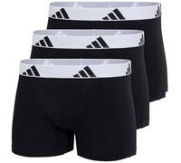 adidas Trunk (3PK) - Active Flex Cotton - Bequeme Unterwäsche, 006 Black, M