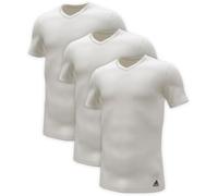adidas 3P Active Flex Cotton V-Neck T-Shirt Weiß Baumwolle X-Large Herren